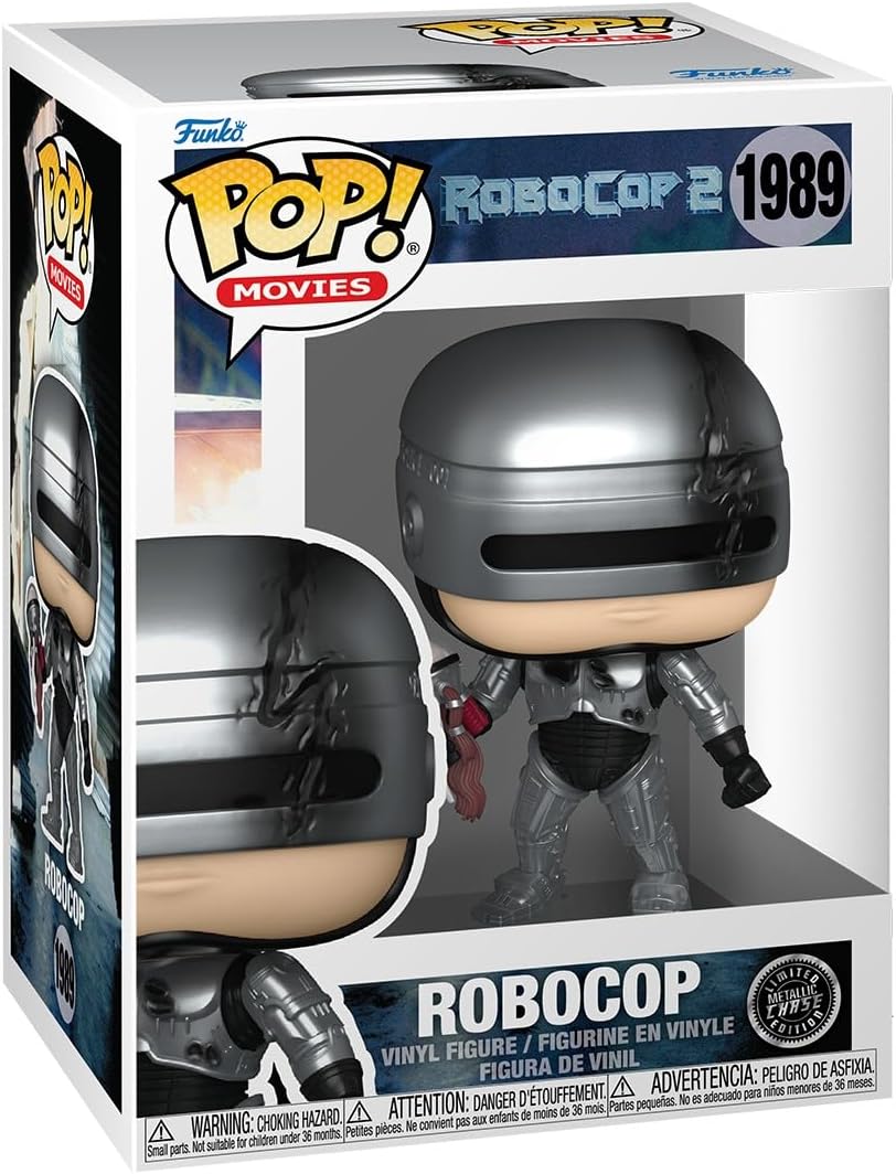 Funko Pop! Robocop - Robocop #1989 Chase Metalico