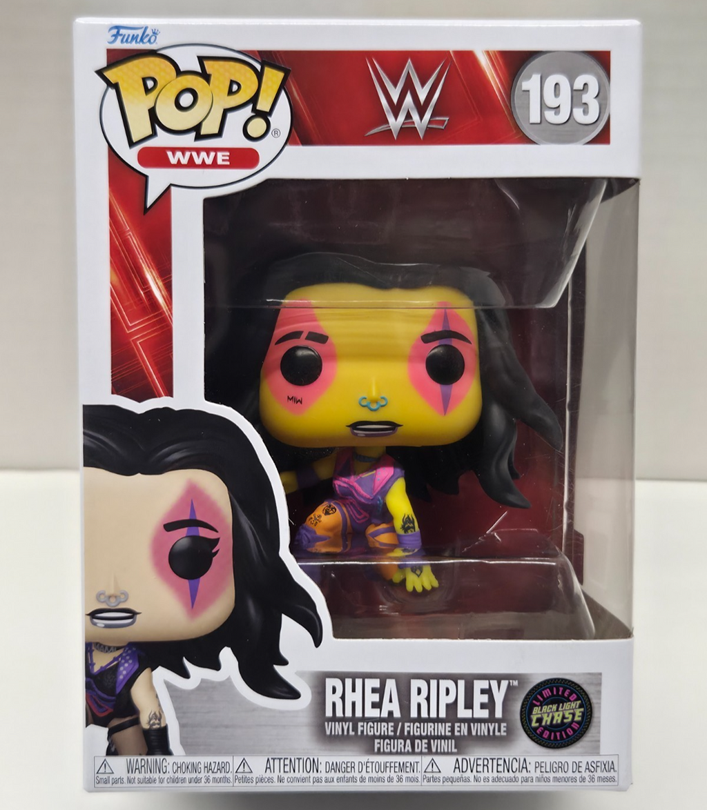 Funko Pop! Wwe Wm40 - Rhea Ripley #193 Chase Blacklight
