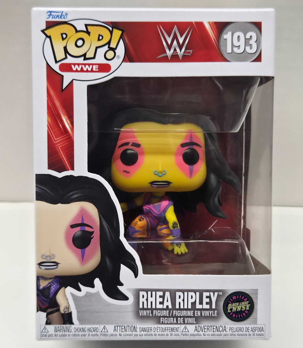 Funko Pop! Wwe Wm40 - Rhea Ripley #193 Chase Blacklight