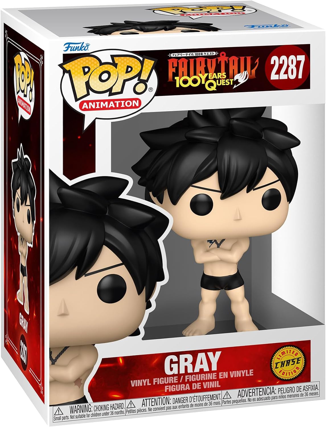 Funko Pop! Fairy Tail 100 Years Quest - Gray #2287 Chase