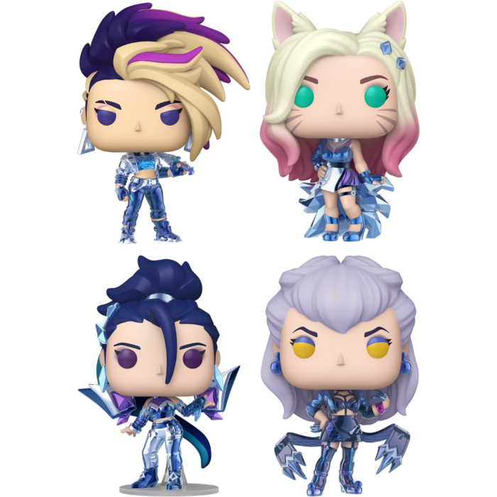 Funko Pop! League Of Legends K/da - 4 Pack