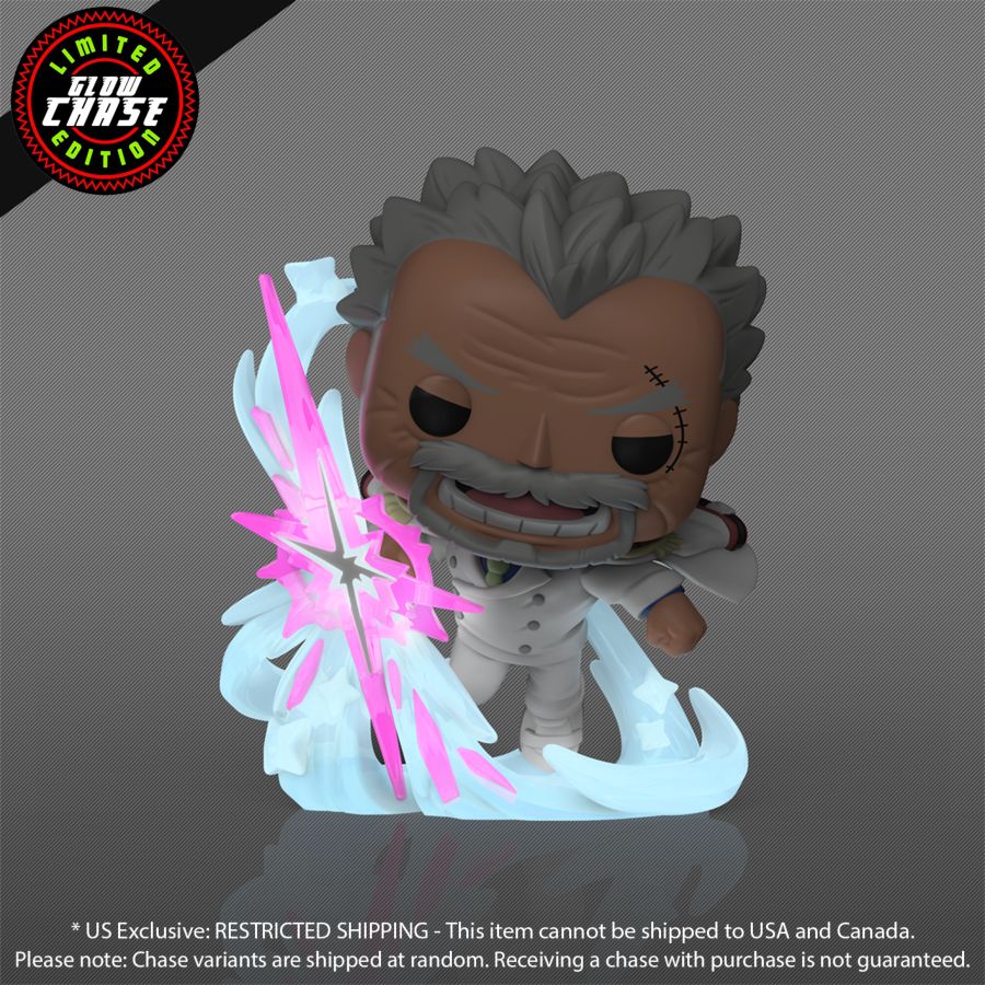 Funko Pop! One Piece - Monkey D. Garp #2172 Galaxy Impact CHASE GLOWS IN THE DARK