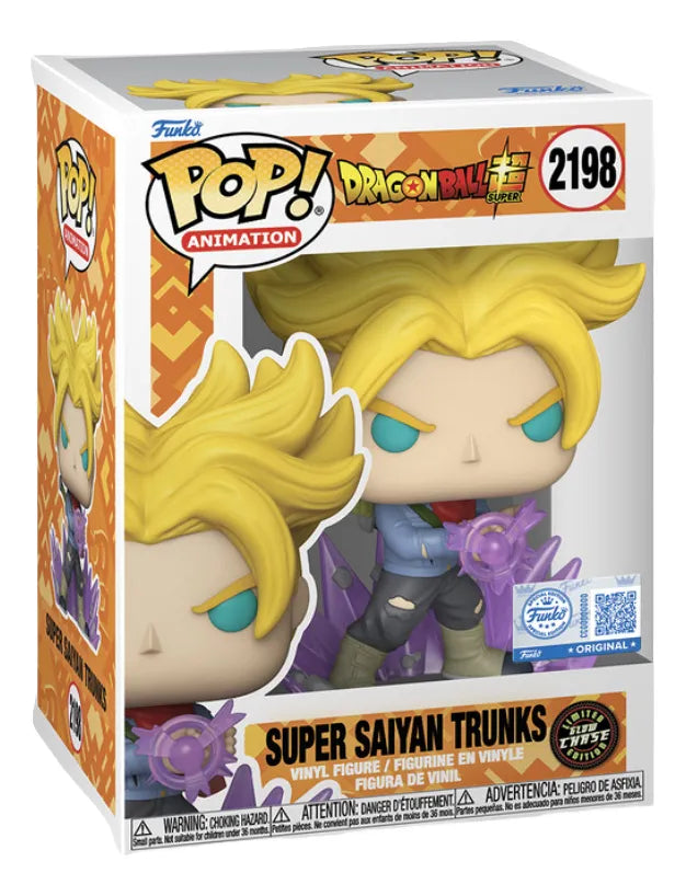 Funko Pop! Dragon Ball Super - Super Saiyan Trunks #2198 Exclusivo Chase
