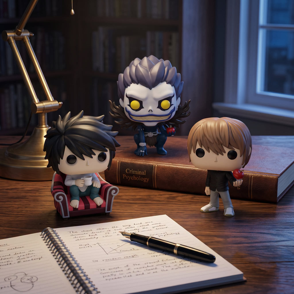 Funko Pop! Death Note 3 Pack - Light Yagami, L Y Ryuk