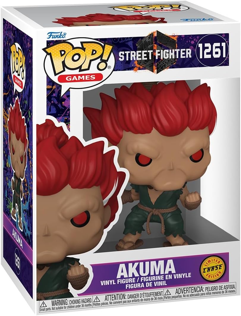 Funko Pop! Street Fighter 6 - Akuma #1261 Chase