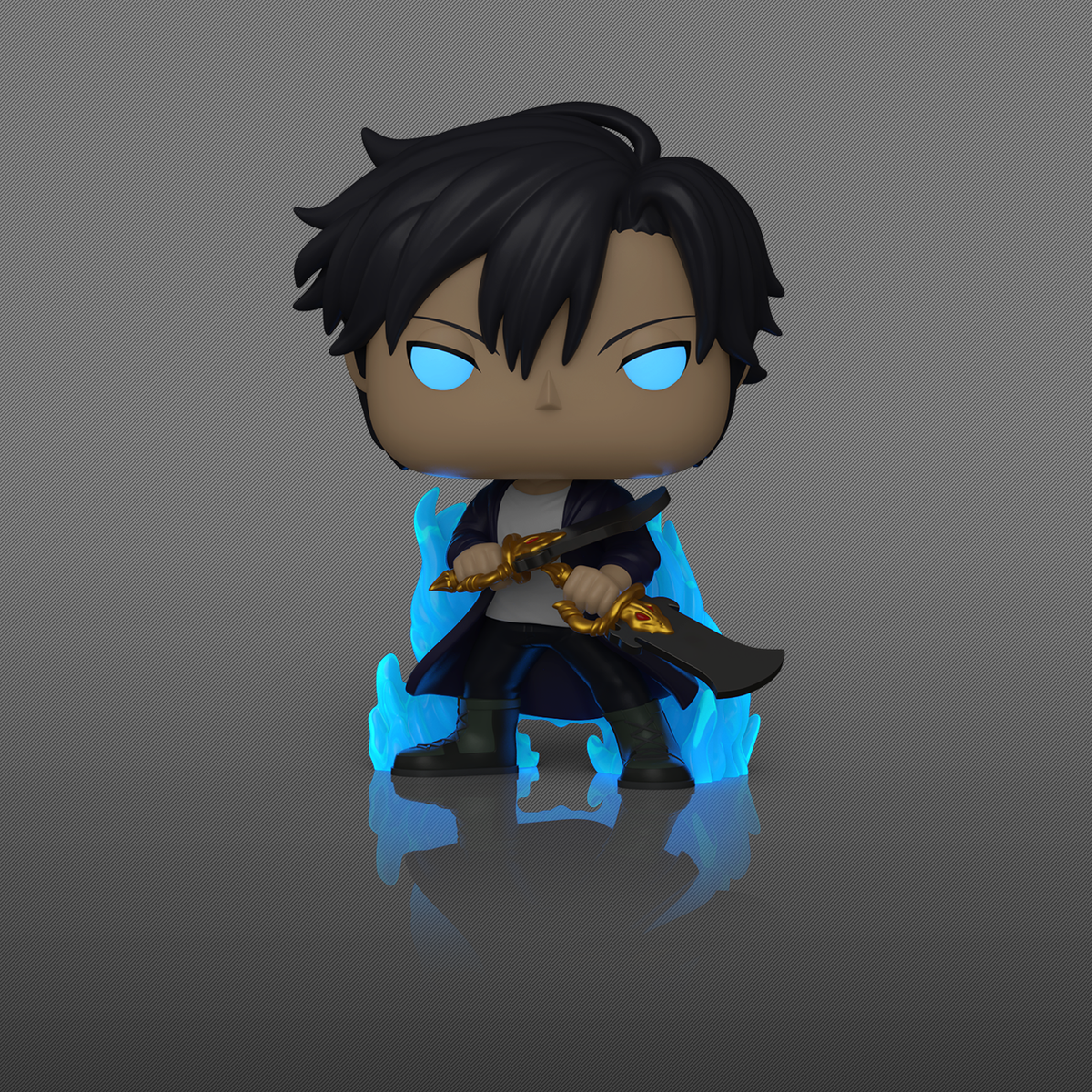 Funko Pop! Solo Leveling - Sung Jinwoo Aura #2496 Chase Exclusivo