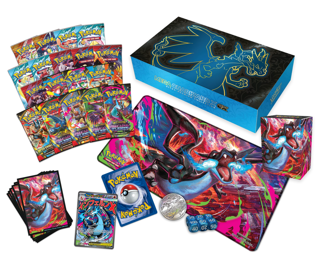 Pokemon TCG - Mega Charizard Ex Ultra Premium Collection en Español