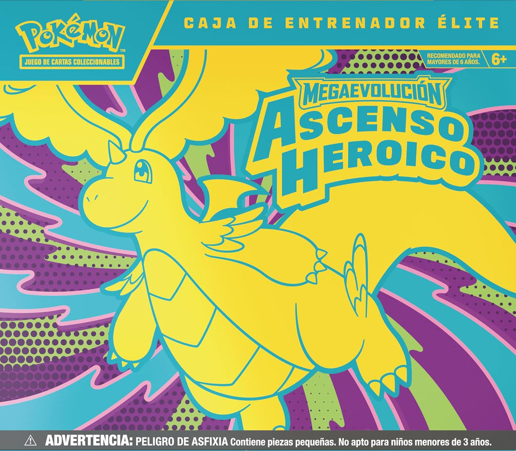 Pokemon Tcg Ascenso Heroico Caja De Entrenador Elite Español CASE