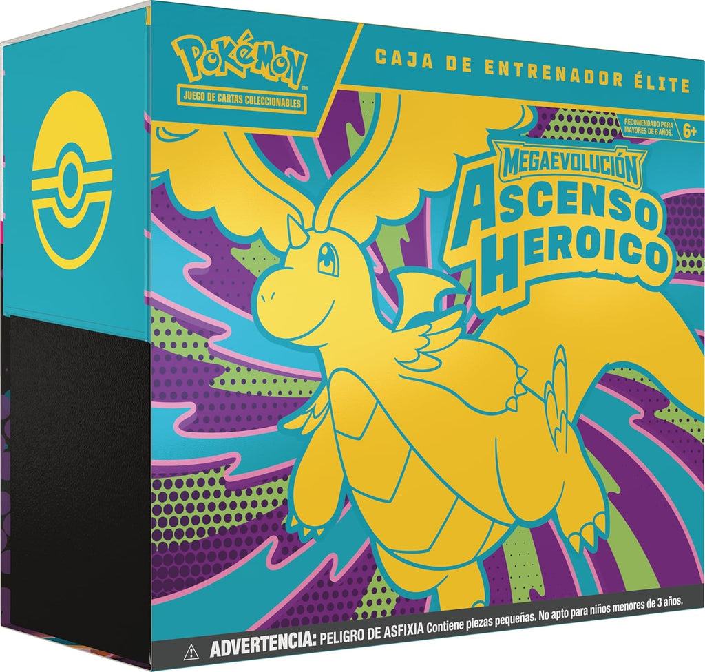 Pokemon Tcg Ascenso Heroico Caja De Entrenador Elite Español CASE