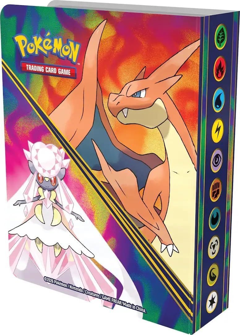 Pokemon Tcg Phantasmal Flames - Mini Portafolio En Inglés
