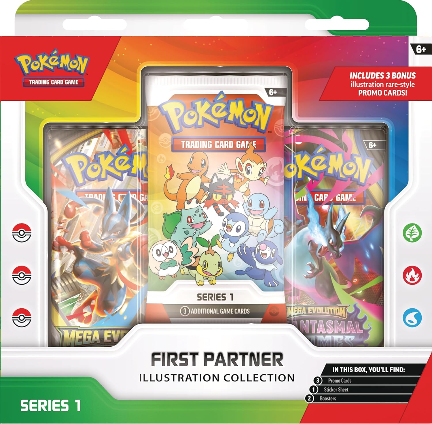 Pokemon Tcg - First Partner Ilustration Collection Series 1