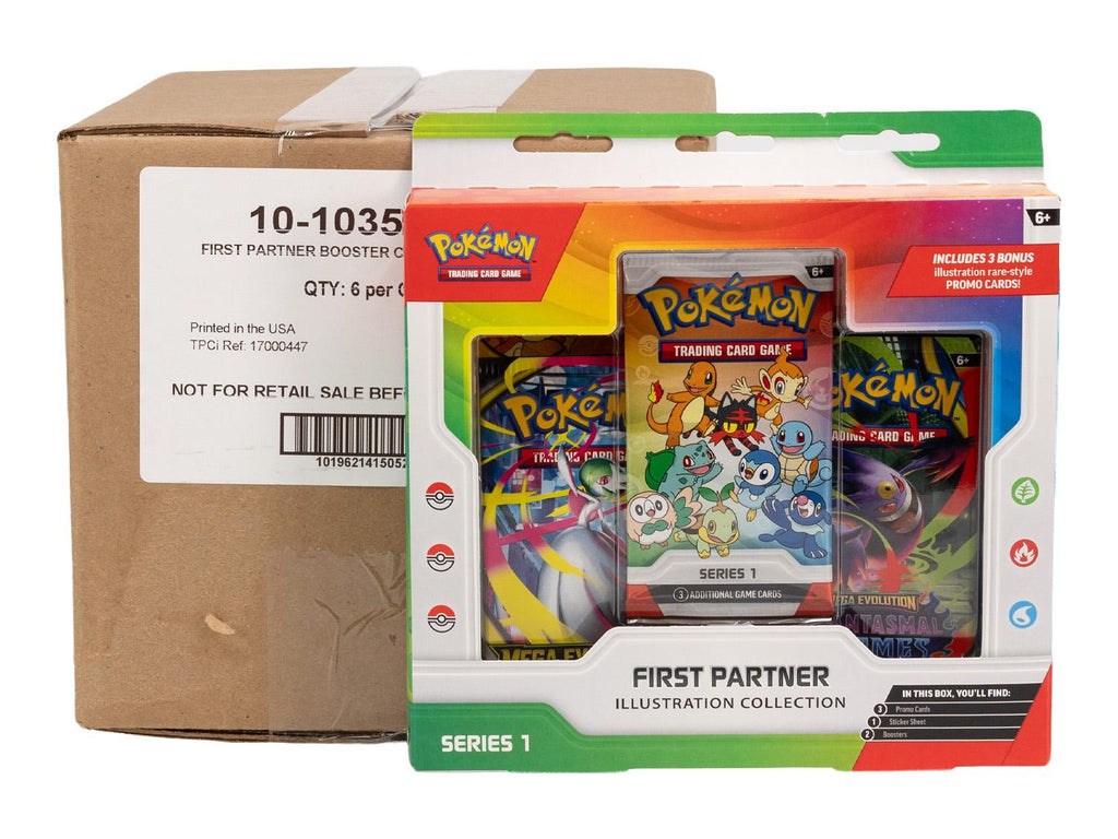 Pokemon Tcg - First Partner Ilustration Collection 2026 Series 1 CASE