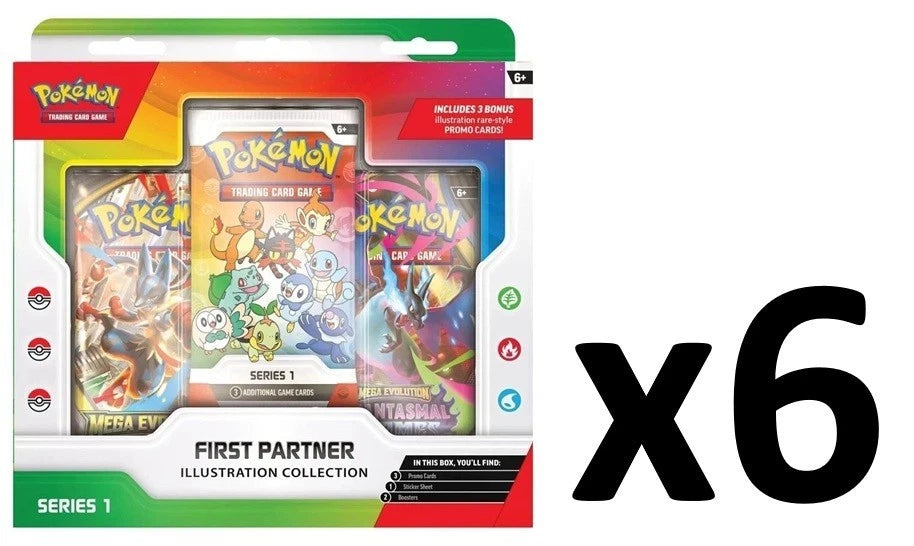 Pokemon Tcg - First Partner Ilustration Collection 2026 Series 1 CASE