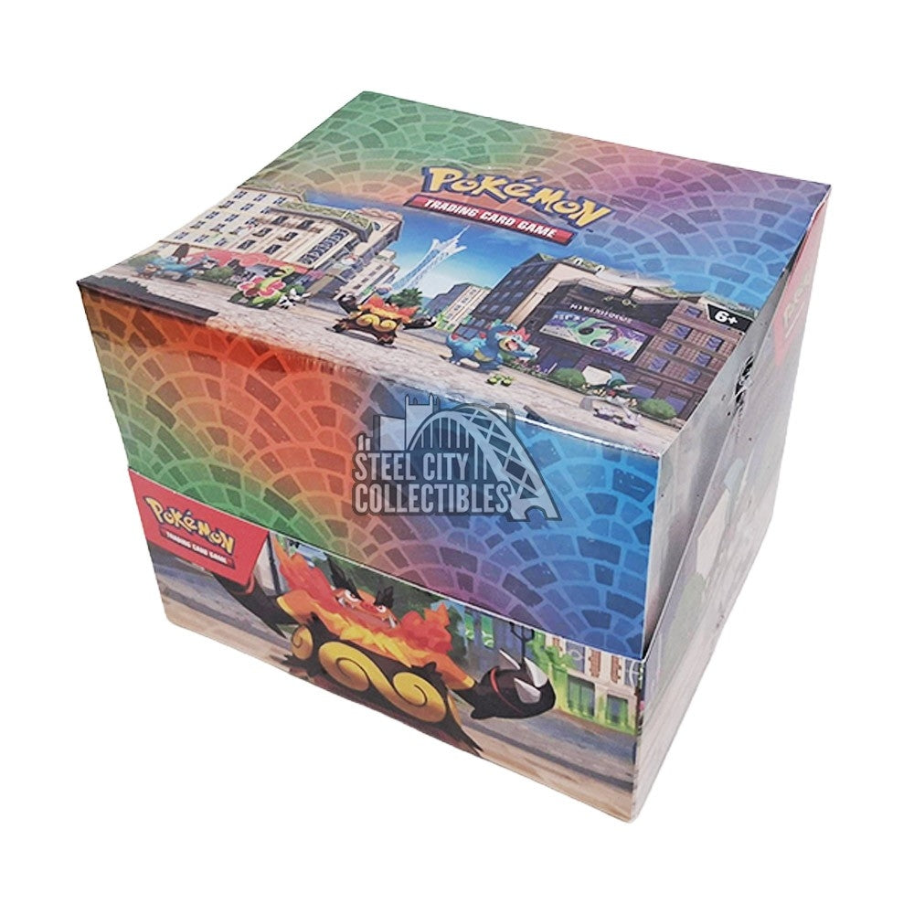 Pokemon Tcg Luminose City Mini Tin Display Sellado En Inglés