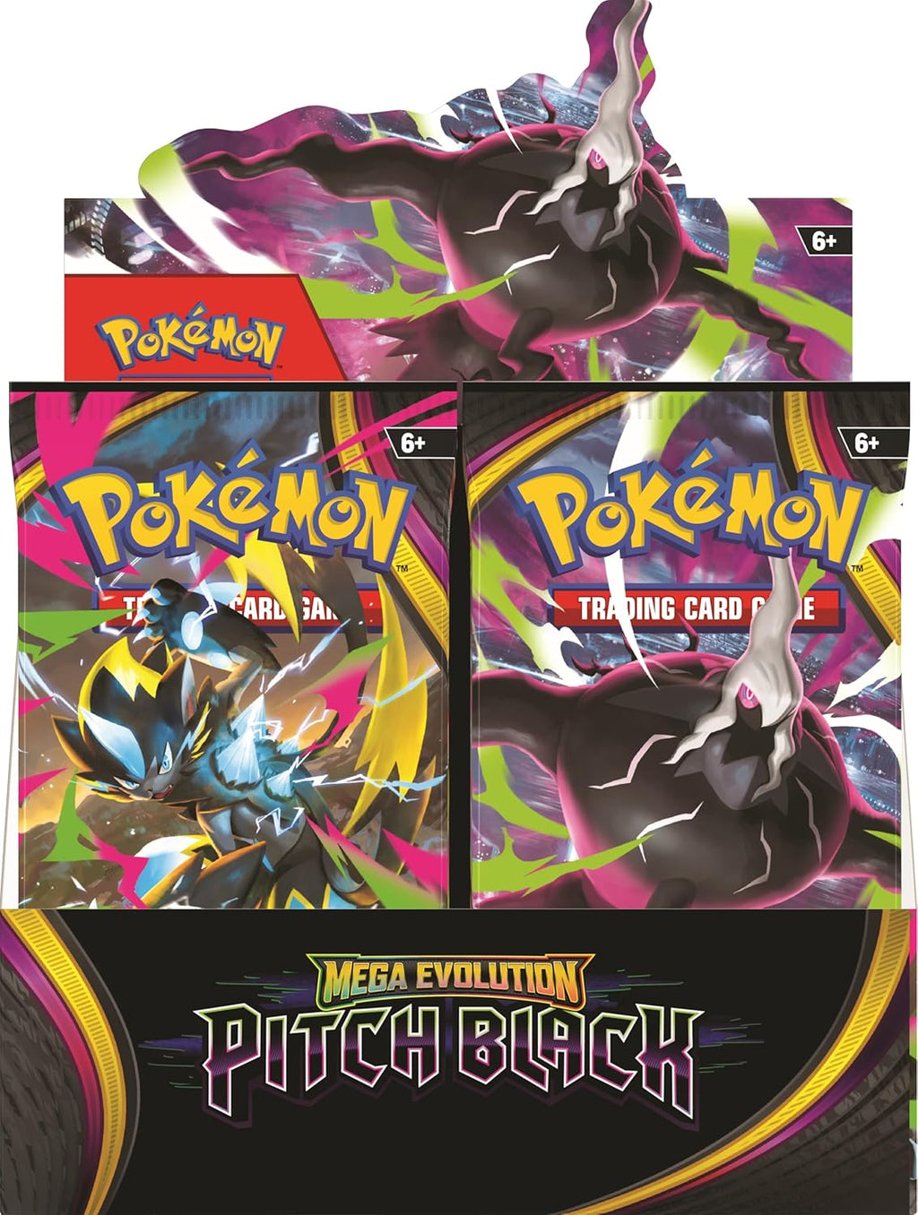 Pokemon Tcg Pitch Black - Booster Pack Display En Inglés