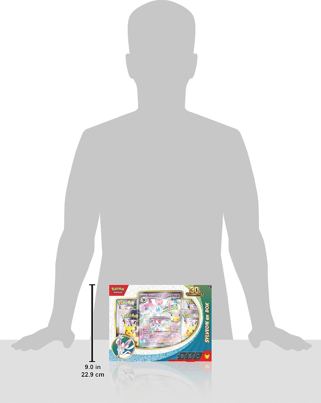 Pokemon TCG - 30TH Celebration Sylveon ex Box en Inglés