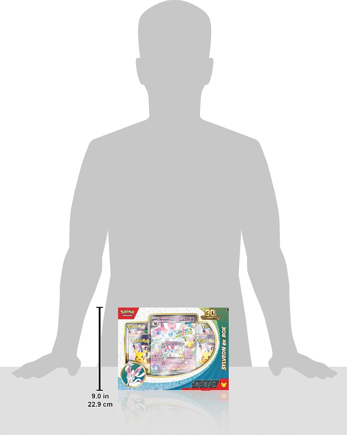 Pokemon TCG - 30TH Celebration Sylveon ex Box en Inglés