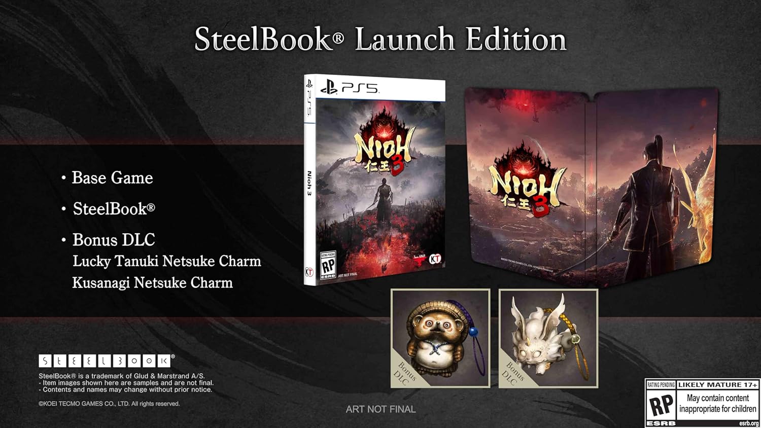 Nio 3 Steelbook Launch Edition para Ps5