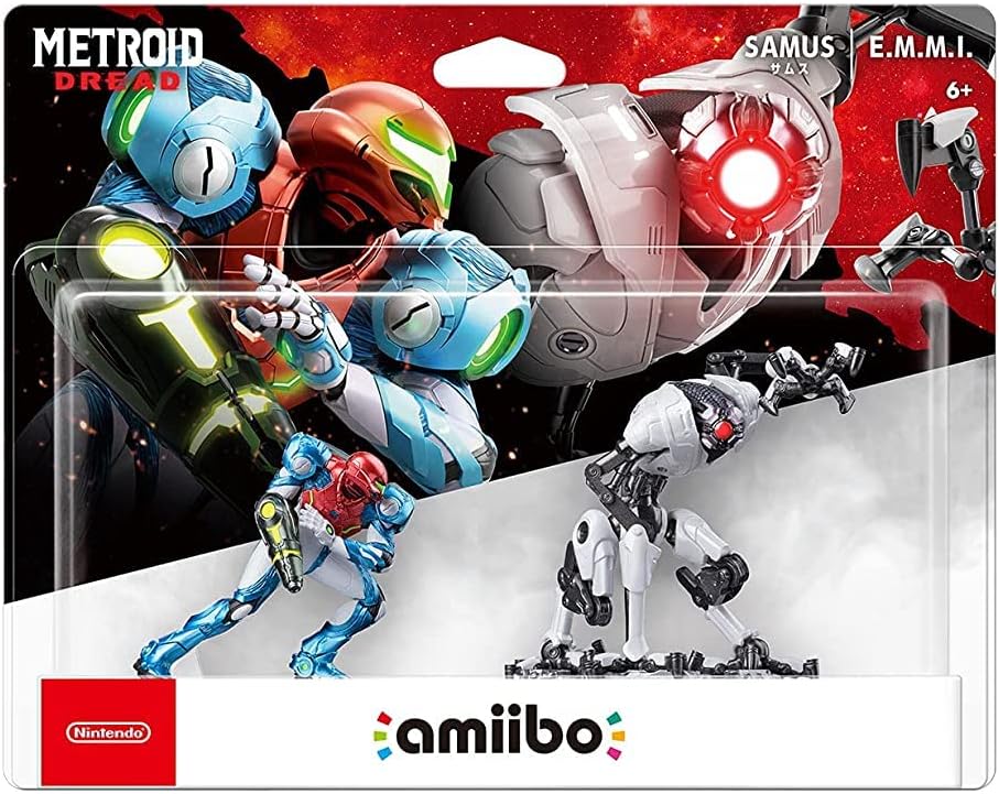Amiibo Metroid Dread 2 Pack - Samus y E.M.M.I.