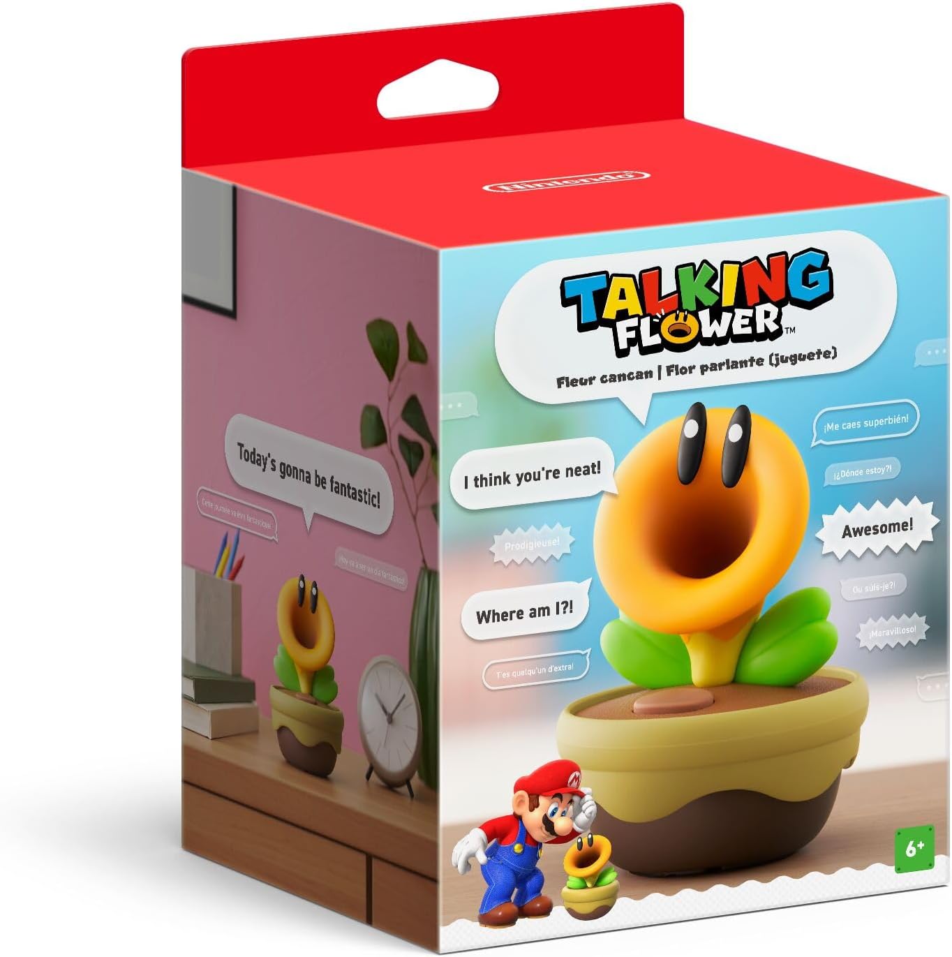 Mario Wonder: Talking Flower - Flor Parlante