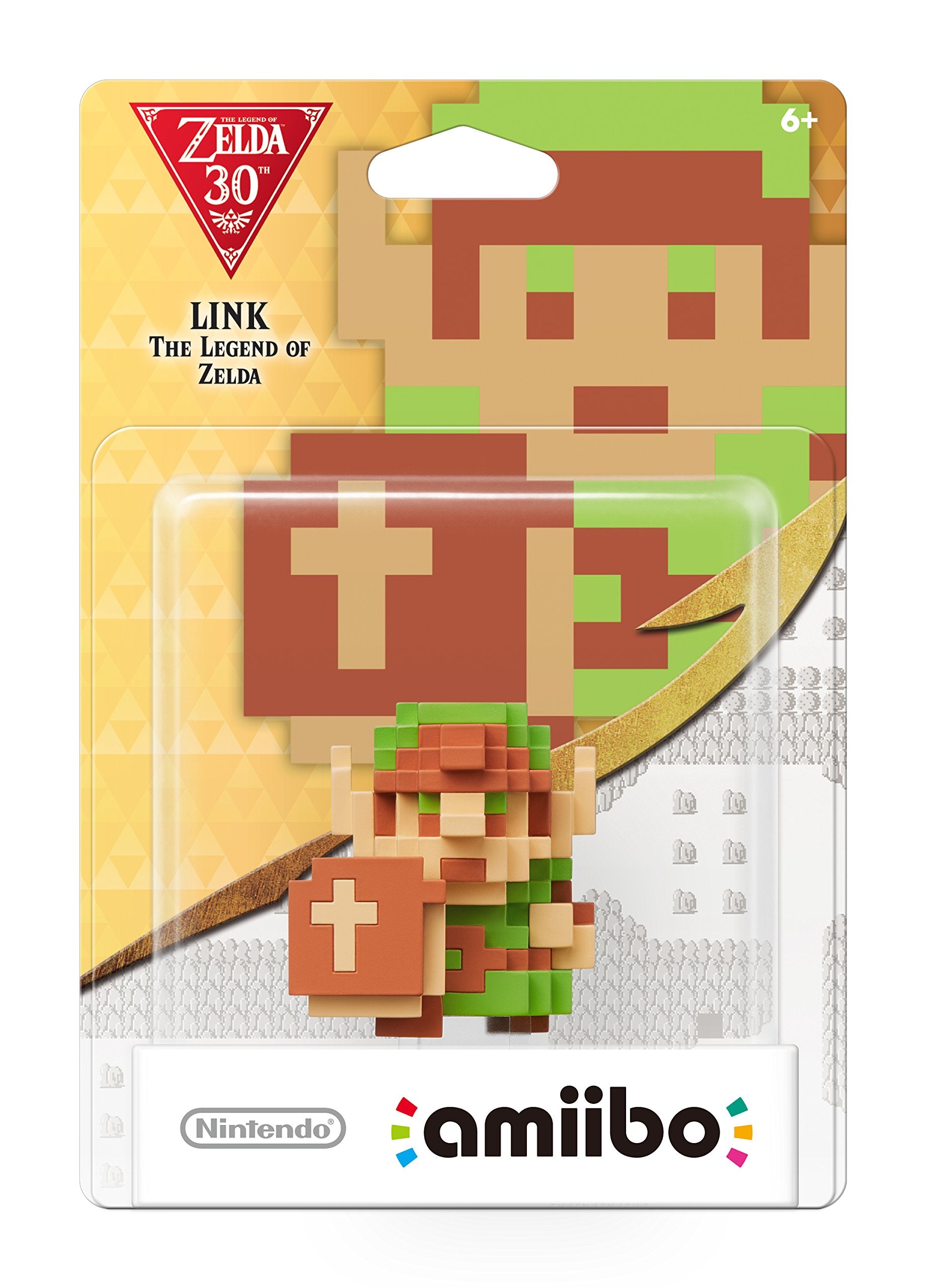 Amiibo Link 8 Bits 30 Aniversario The Legend Of Zelda