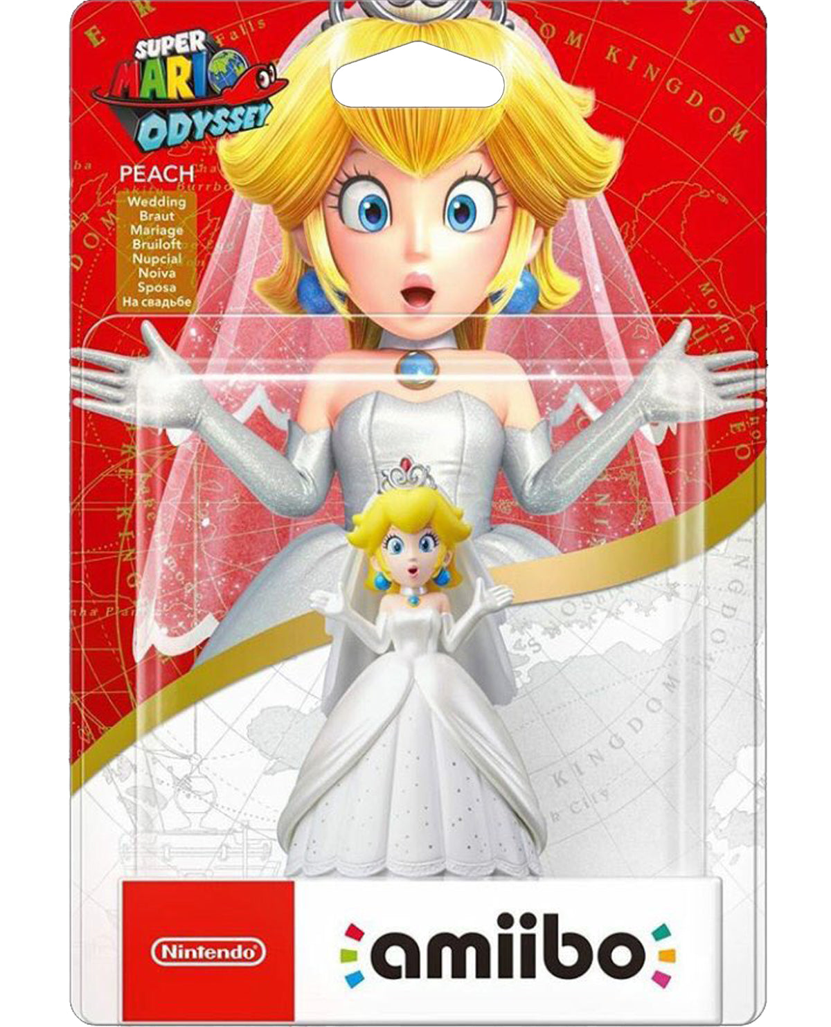 Amiibo Super Mario Odyssey - Peach Wedding Outfit
