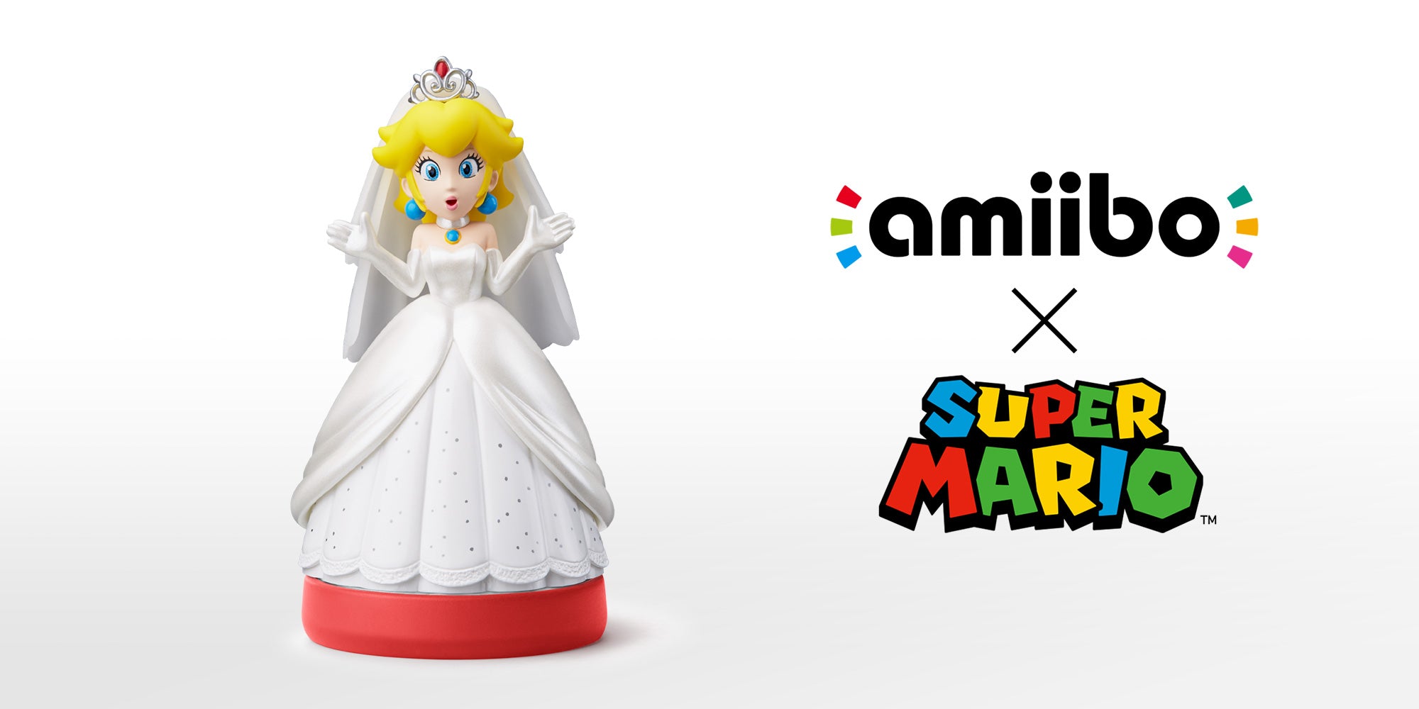 Amiibo Super Mario Odyssey - Peach Wedding Outfit