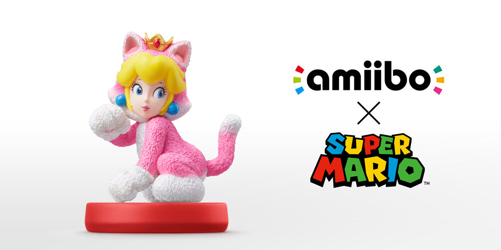 Amiibo Super Mario Bros - Cat Peach