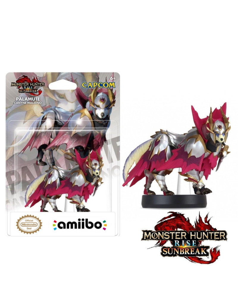 Amiibo Monster Hunter Rise: Sunbreak - Palamute Canyne Malzeno