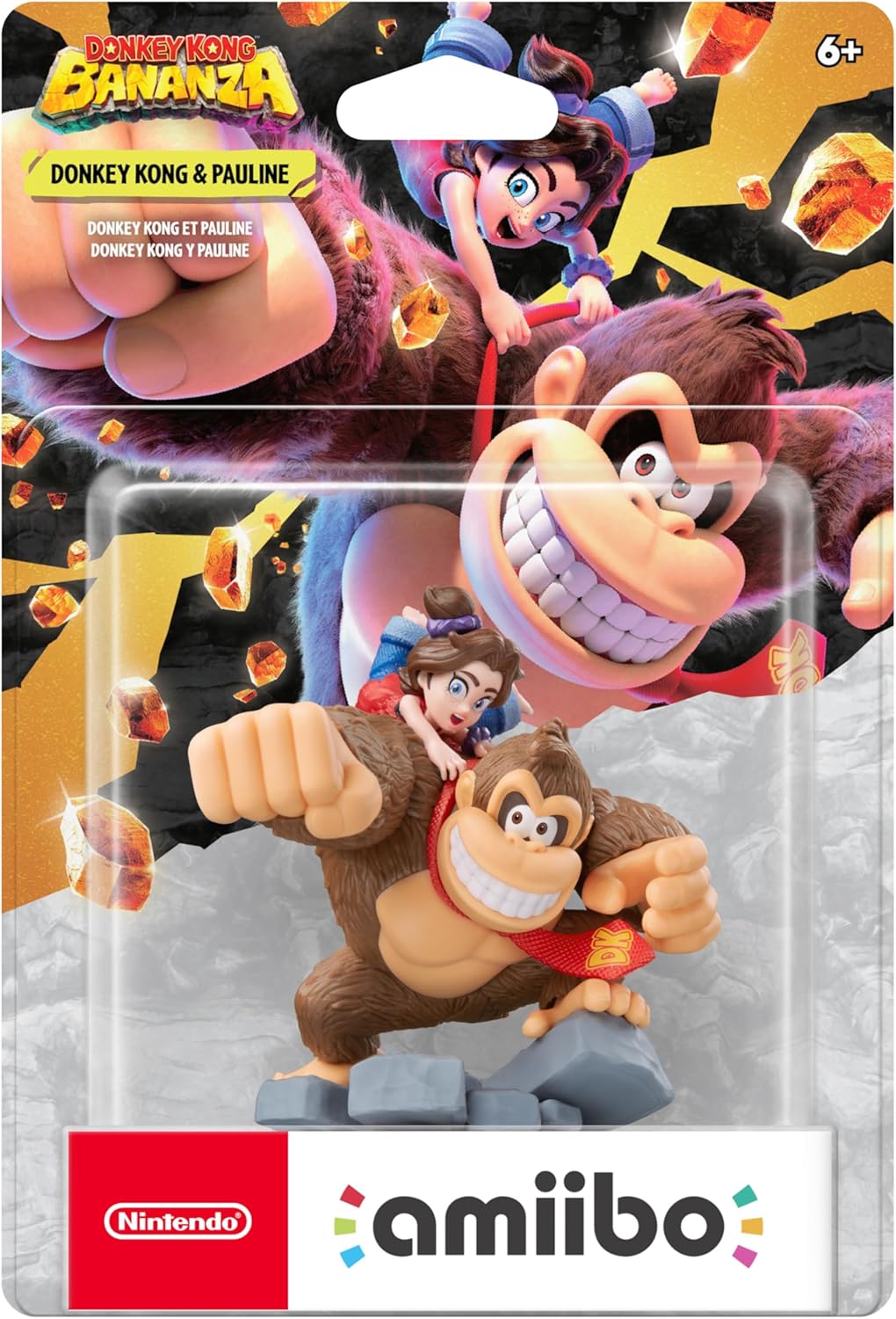 Amiibo Donkey Kong Bananza - Donkey Kong and Pauline