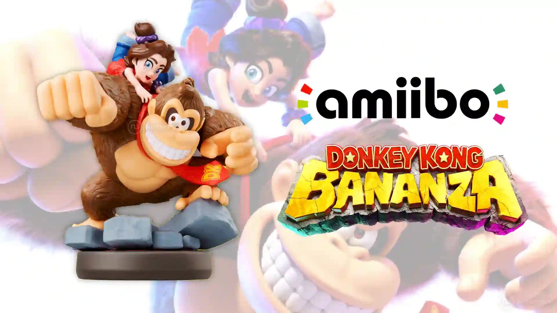 Amiibo Donkey Kong Bananza - Donkey Kong and Pauline