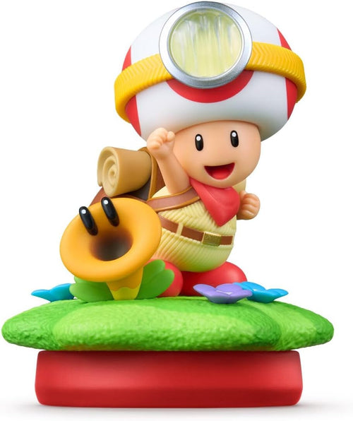 Amiibo Super Mario Wonder Series - Captain Toad And Talking Flower
