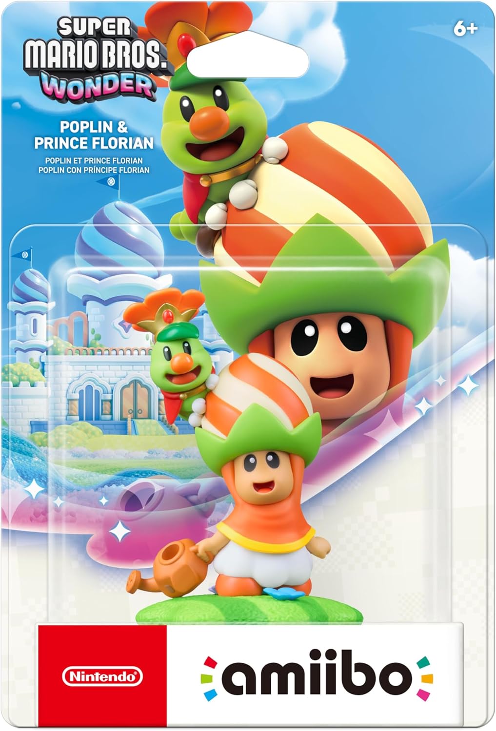Amiibo Super Mario Wonder Series - Poplin And Prince Florian