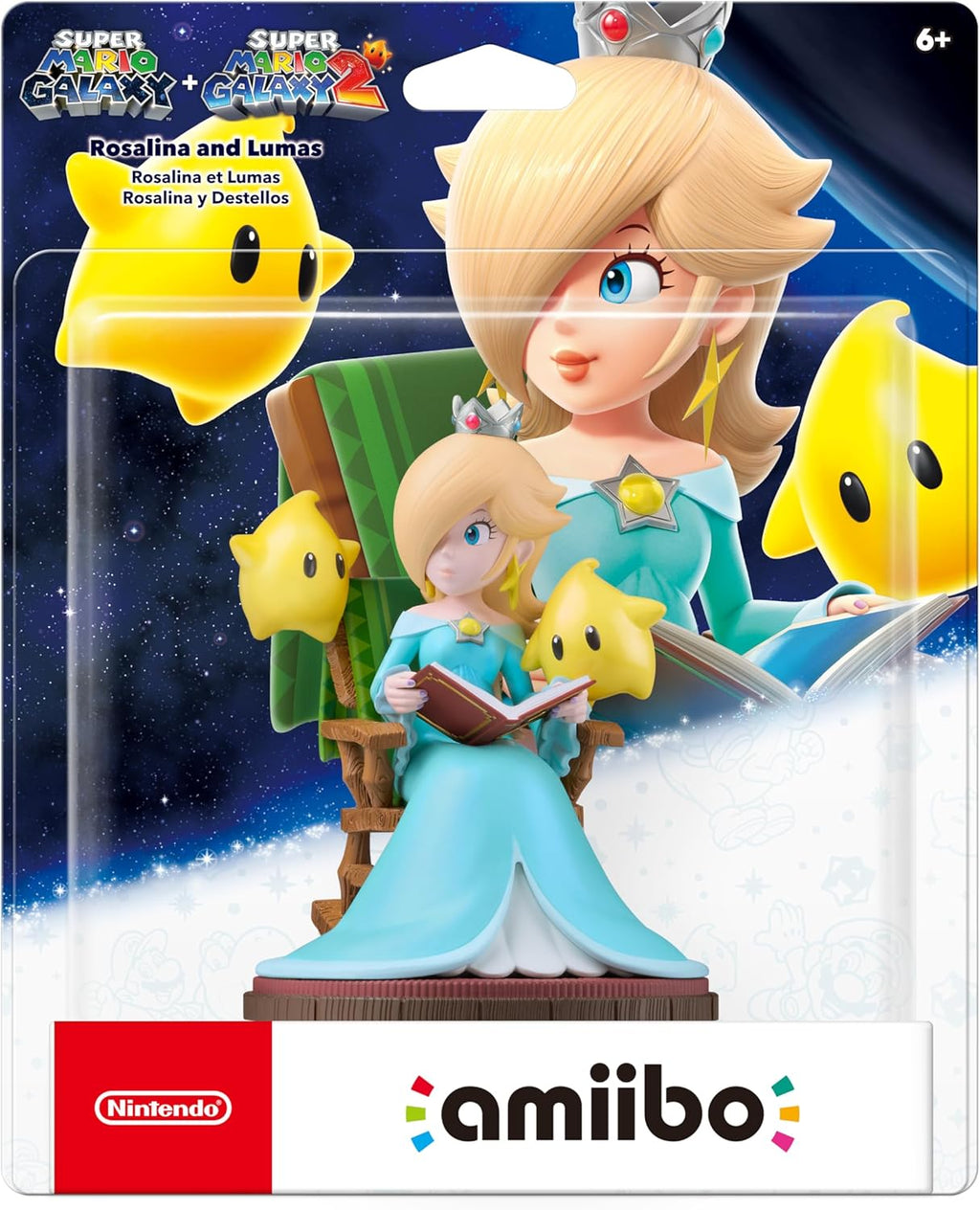 Amiibo Super Mario Galaxy Series - Rosalina And Lumas
