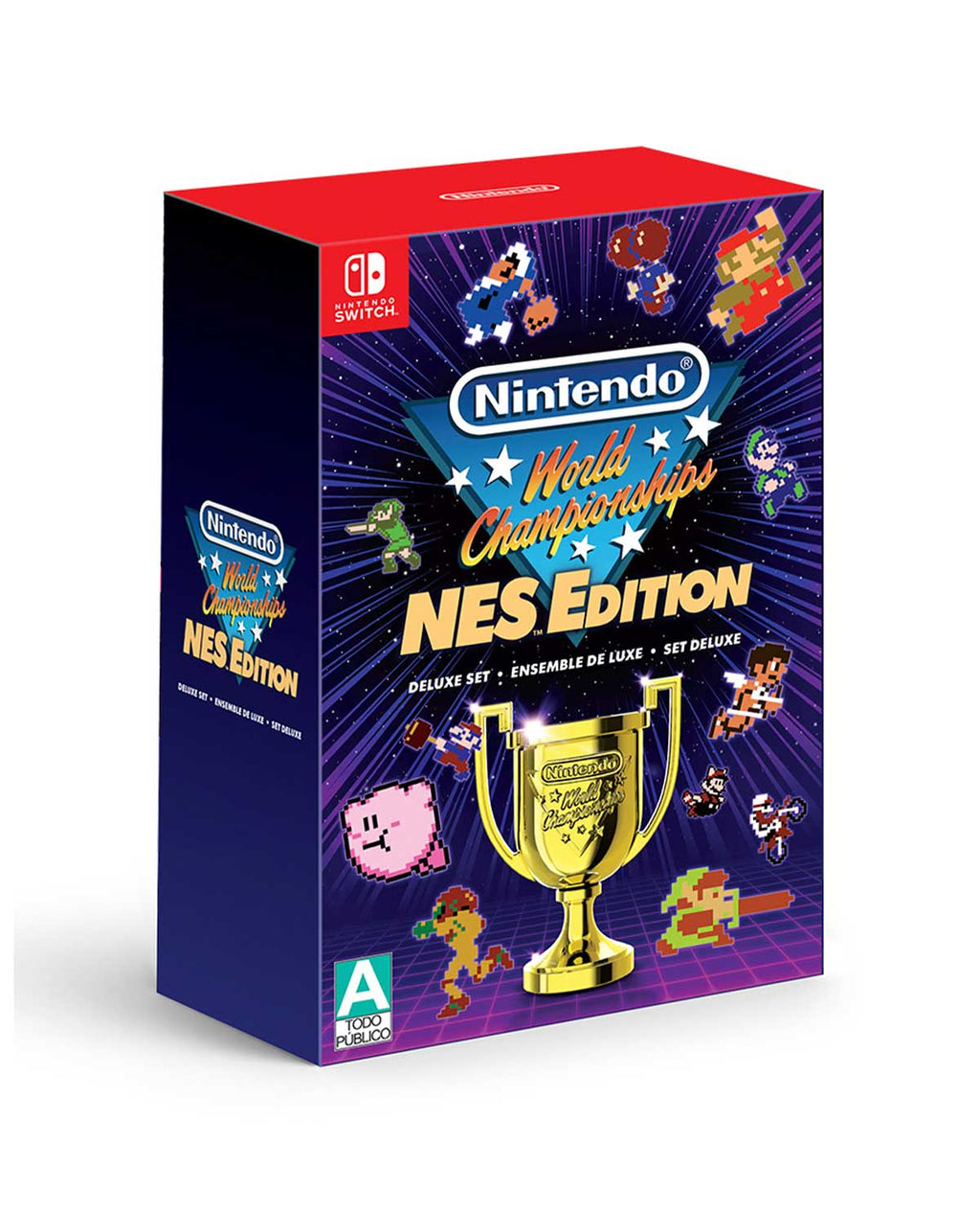 Nintendo World Championship Nes Edition Deluxe Set Switch