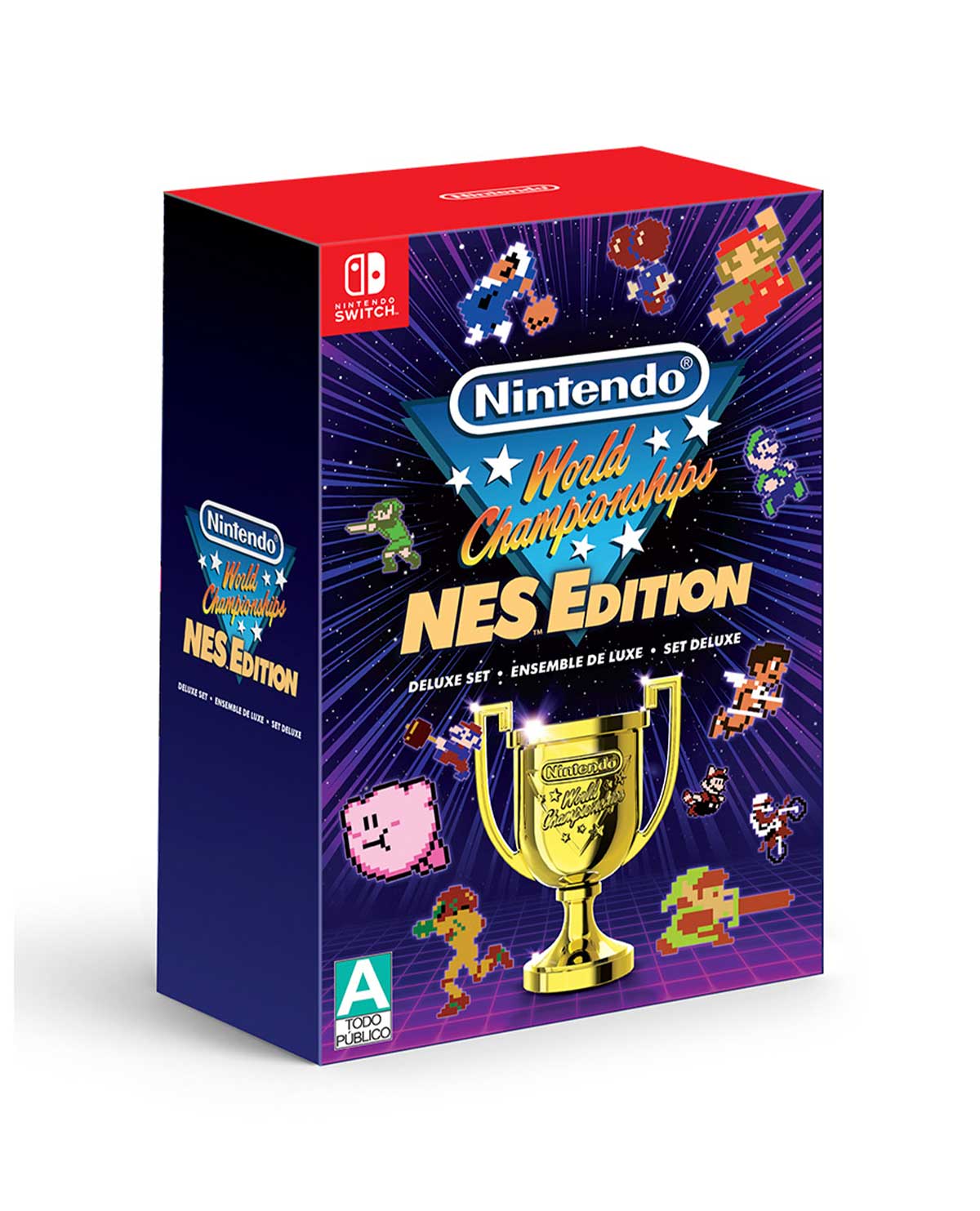 Nintendo World Championship Nes Edition Deluxe Set Switch
