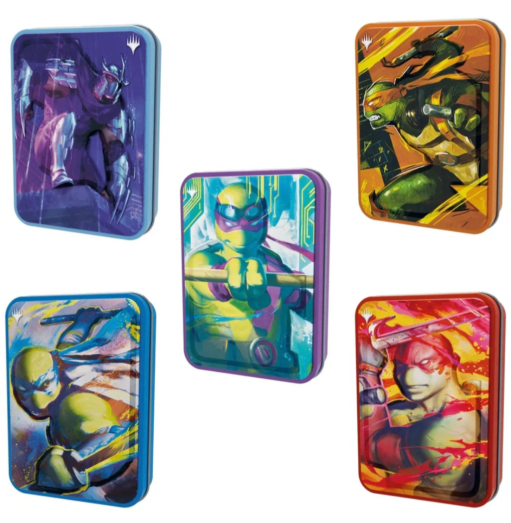 Magic The Gathering Ninja Turtles - Tin Display (10 Latas)