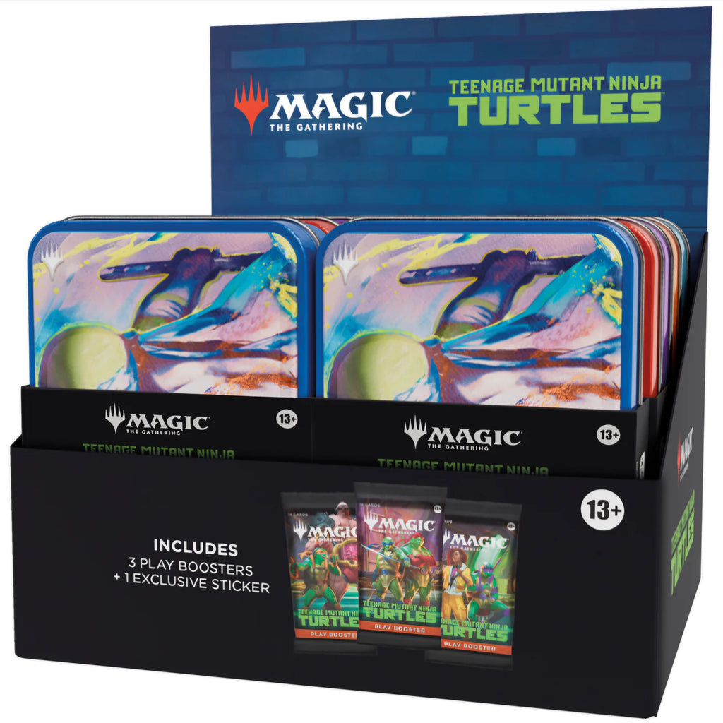 Magic The Gathering Ninja Turtles - Tin Display (10 Latas)