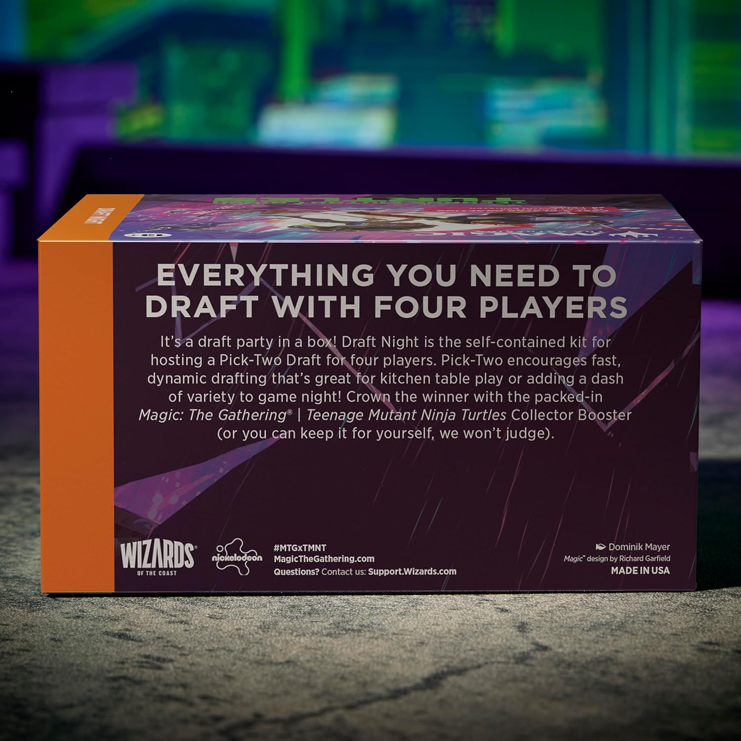 Magic The Gathering - Teenage Mutant Ninja Turtles Draft Night en Inglés