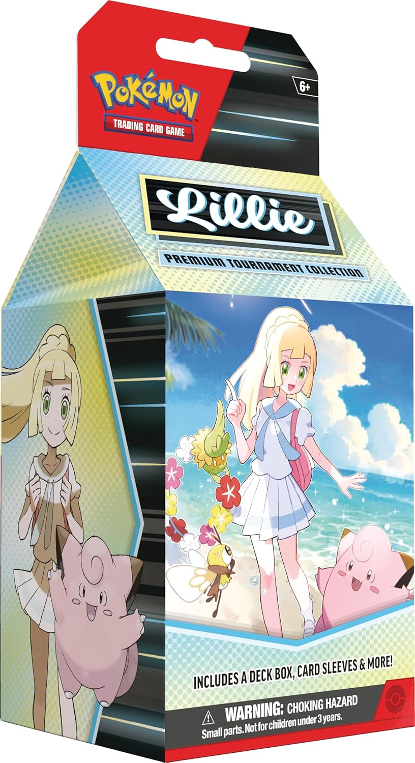 Pokemon Tcg - Lillie Premium Tournament Collection En Inglés