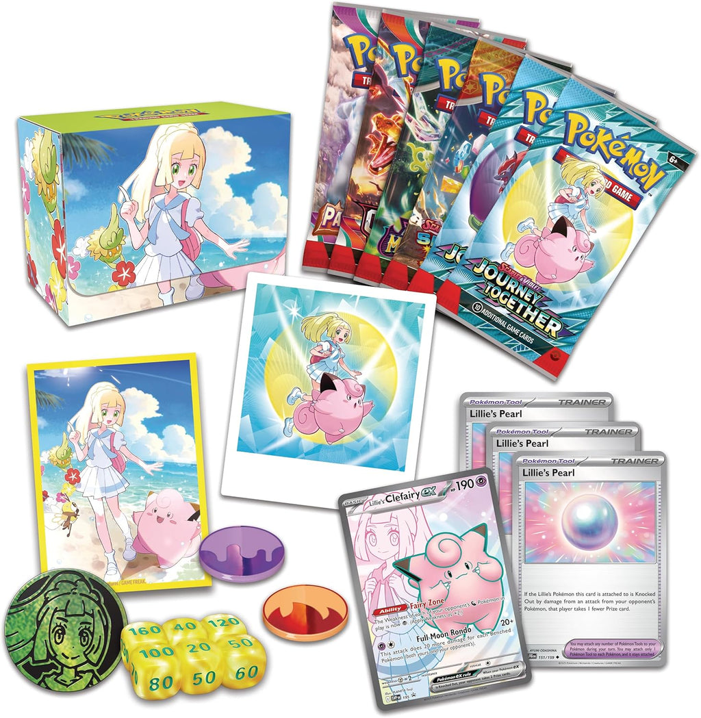 Pokemon Tcg - Lillie Premium Tournament Collection En Inglés