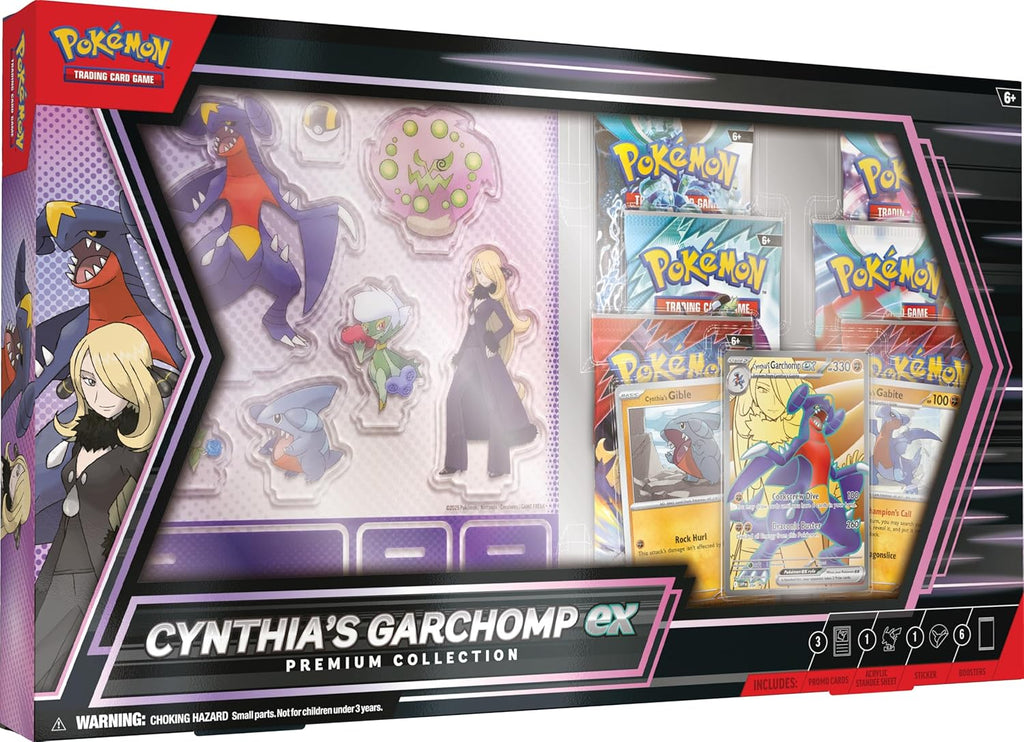 Pokemon Tcg Cynthia's Garchomp Ex Premium Collection en Inglés