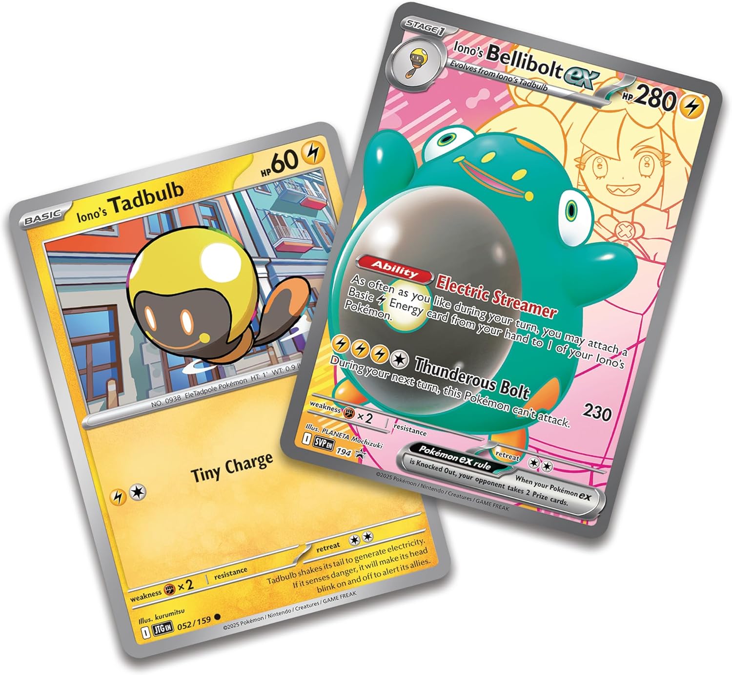 Pokemon Tcg Iono's Bellibolt Ex Premium Collection En Inglés
