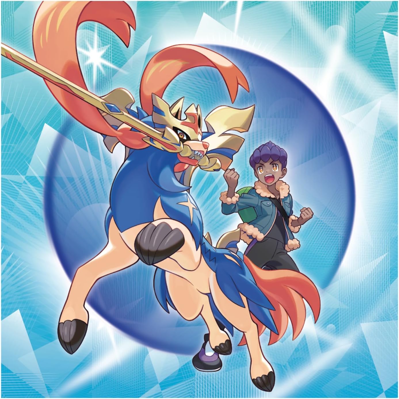 Pokemon Tcg Scarlet & Violet - Hop's Zacian Ex Box En Inglés