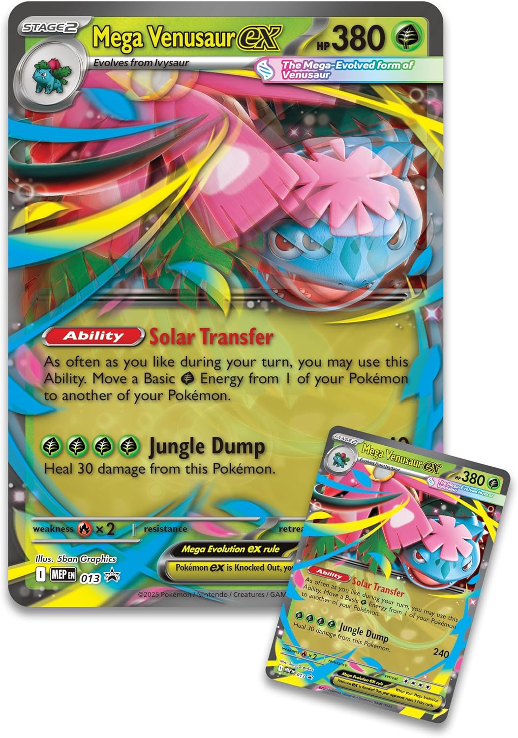 Pokemon Tcg - Mega Venusaur Ex Premium Collection En Inglés