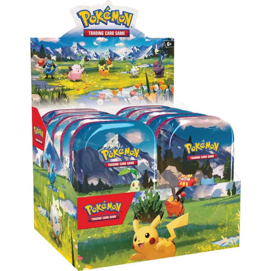 Pokemon TCG Mega Evolution: Ascended Heroes Mini Tin Display (10 Latas)