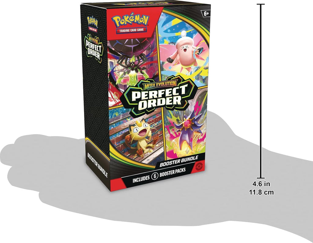 Pokemon Tcg Me Perfect Order - Booster Bundle En Inglés