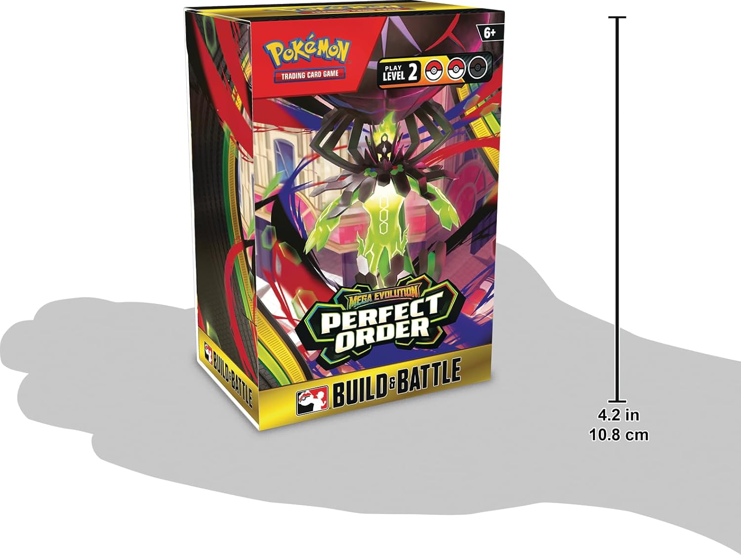 Pokemon Tcg Perfect Order - Build N Battle En Ingles Display