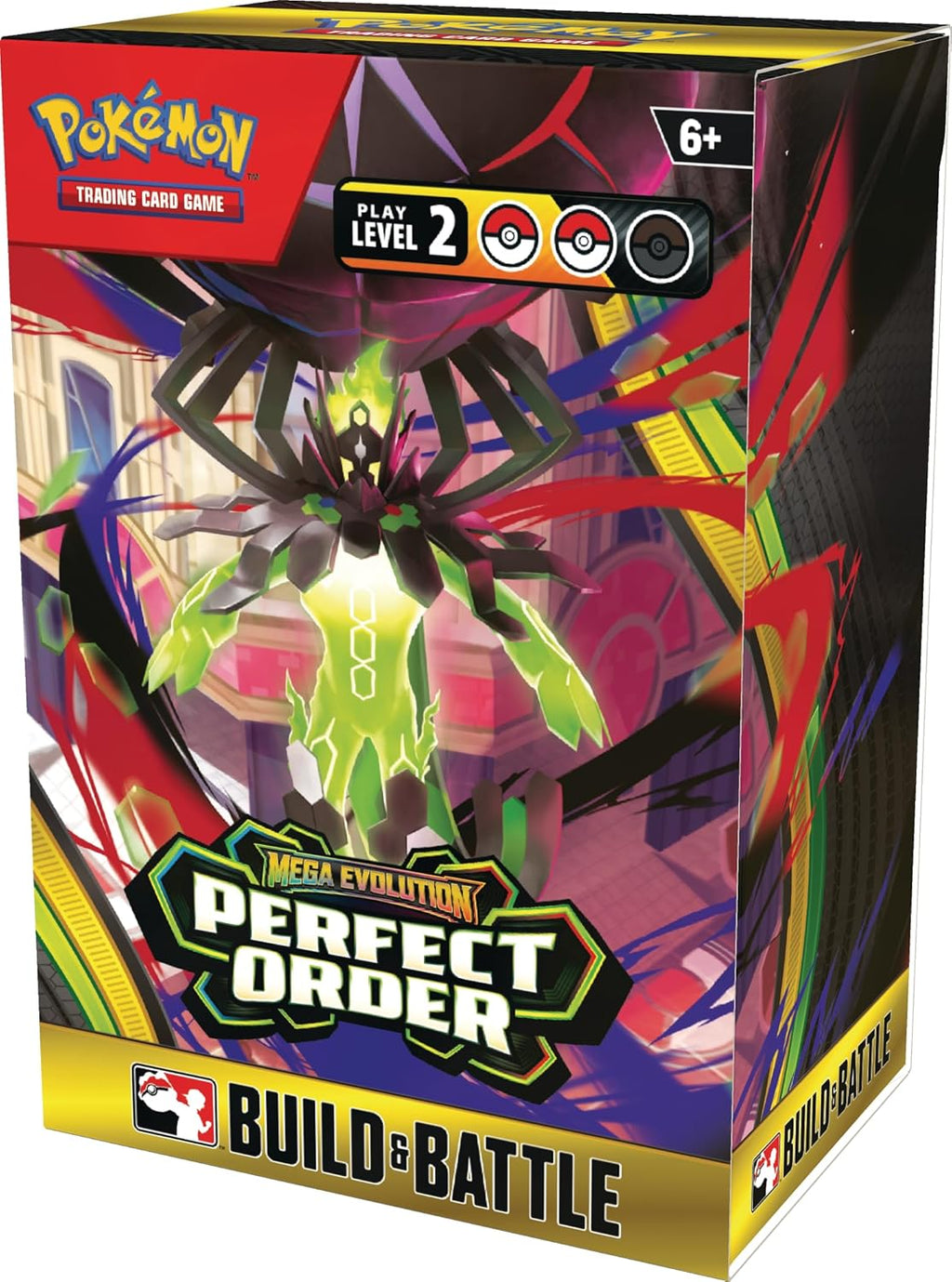 Pokemon Tcg Perfect Order - Build N Battle En Ingles Display