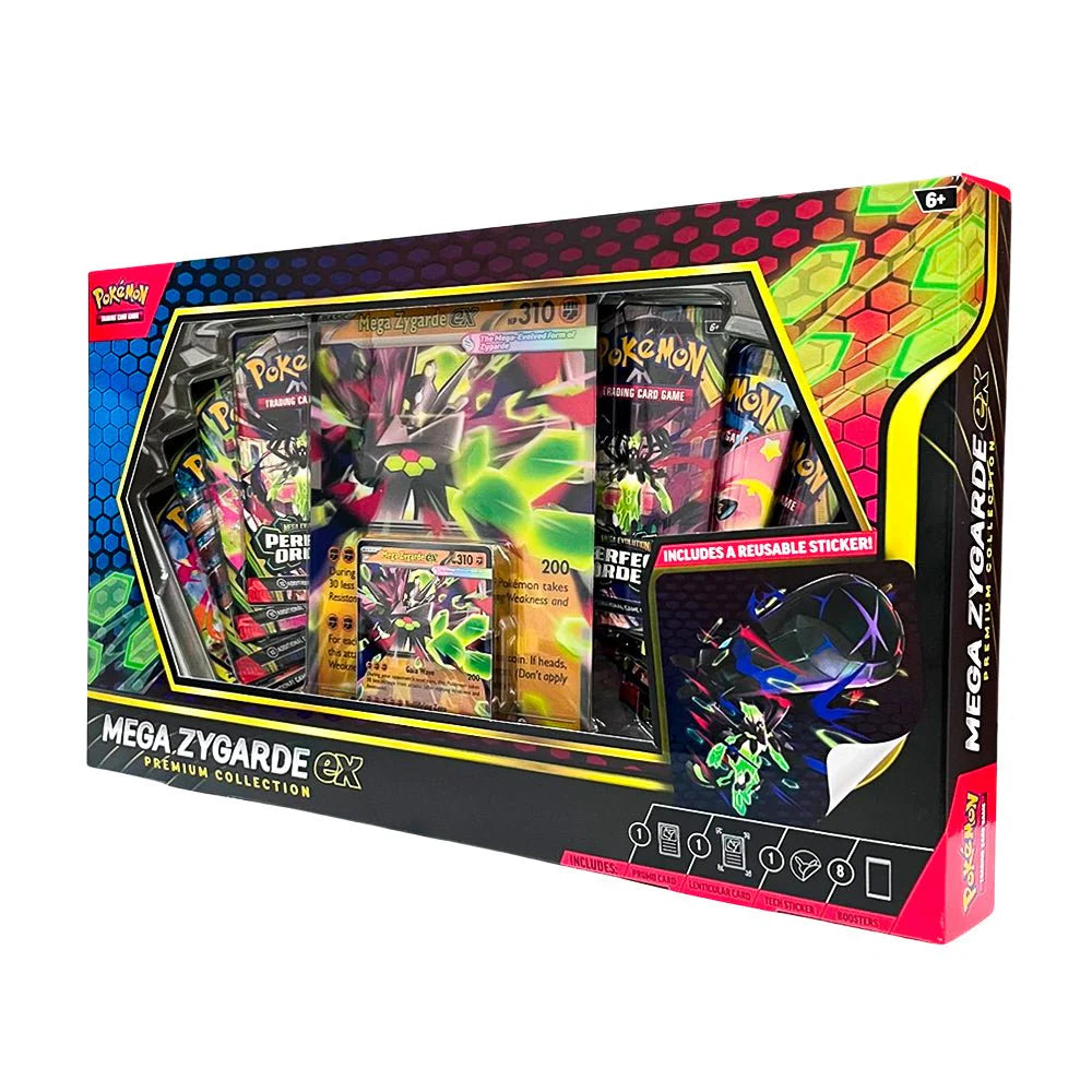 Pokemon Tcg - Mega Zygarde Ex Premium Collection En Ingles